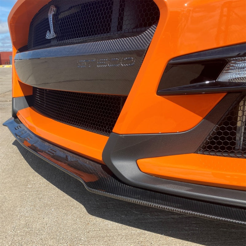 Load image into Gallery viewer, Ford Racing 20-21 Mustang GT500 Carbon Fiber Front Splitter Kit
