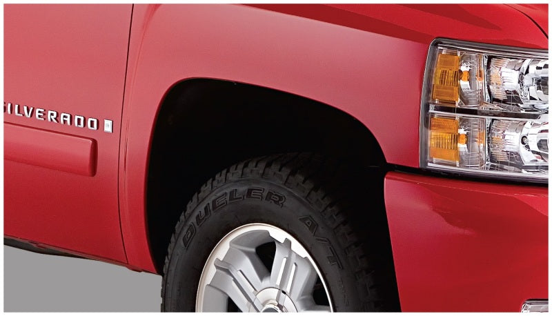 Load image into Gallery viewer, Bushwacker 07-14 Chevy Silverado 2500 HD Fleetside Extend-A-Fender Style Flares 4pc - Black
