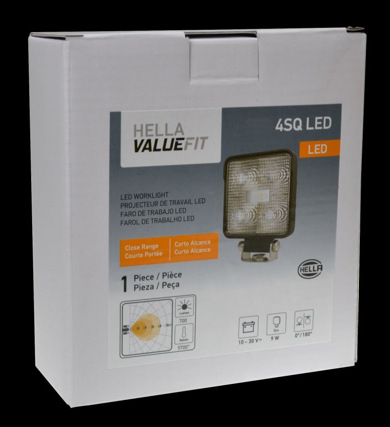 Load image into Gallery viewer, Hella ValueFit Work Light 4SQ LED MV CR LT
