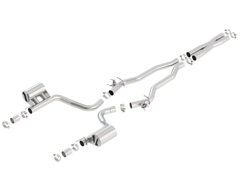 Load image into Gallery viewer, Borla 15-16 Dodge Challenger Hellcat 6.2L V8 ATAK w/ Valve Simulator CB Exhaust Factory Valance
