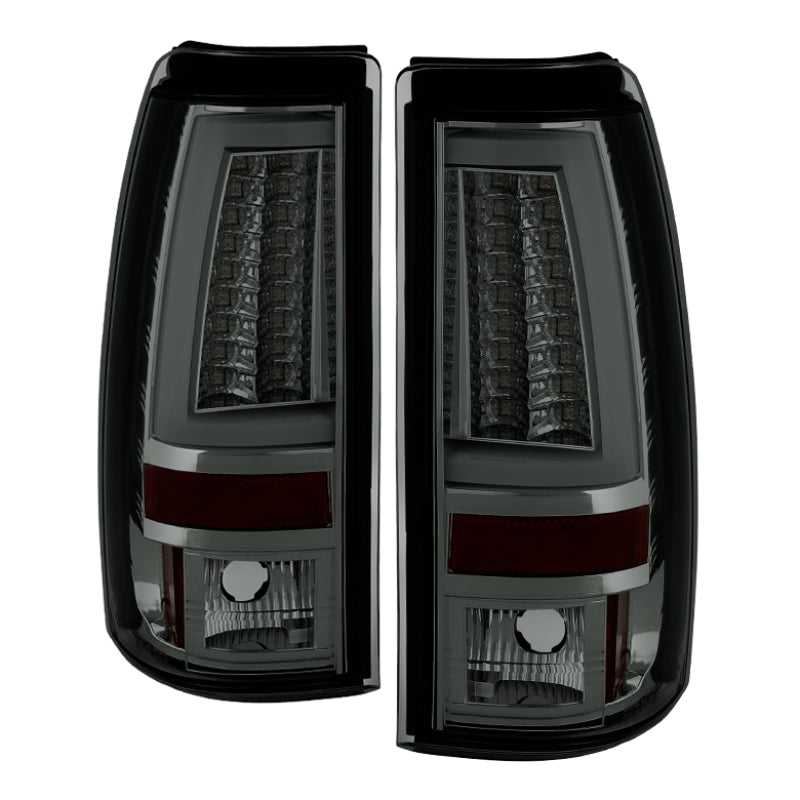 Load image into Gallery viewer, Spyder Chevy Silverado 1500/2500 03-06 Version 2 LED Tail Lights - Smoke ALT-YD-CS03V2-LED-SM
