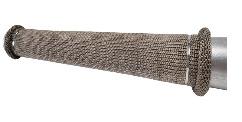 Load image into Gallery viewer, DEI Titanium 4in Knit Exhaust Sleeve - 24in
