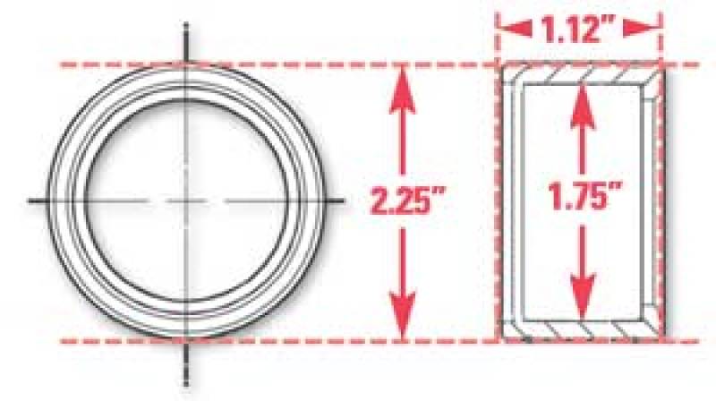 Load image into Gallery viewer, SPC Performance Weld-In Ring Kit 1.75 in. ID
