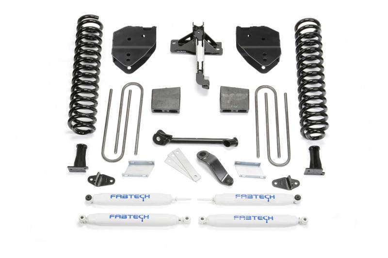 Load image into Gallery viewer, Fabtech 17-21 Ford F250/F350 4WD Gas 4in Basic Sys w/Perf Shks
