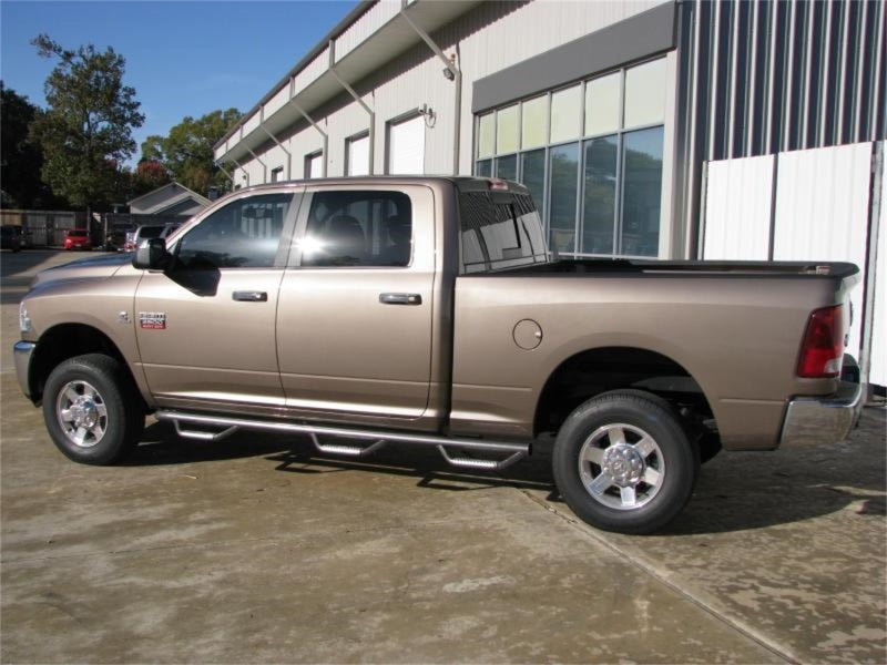 Load image into Gallery viewer, N-Fab Nerf Step 10-17 Dodge Ram 1500 Crew Cab 6.4ft Bed - Gloss Black - Bed Access - 3in
