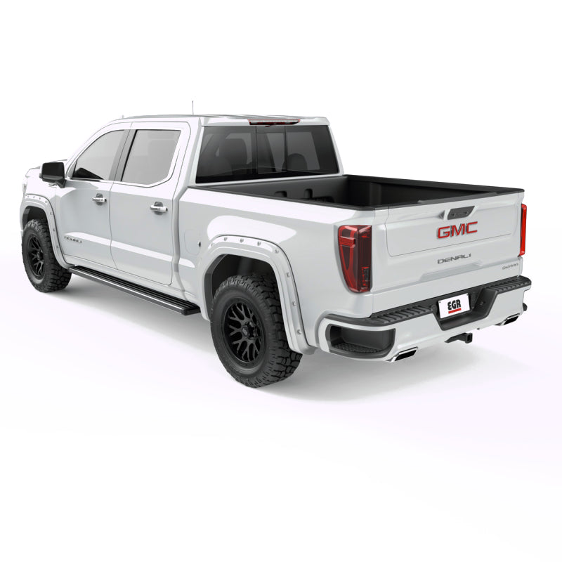 Load image into Gallery viewer, EGR 19-23 Gmc Sierra 1500 Summit Traditional Bolt-On Look Fender Flares White Set Of 4
