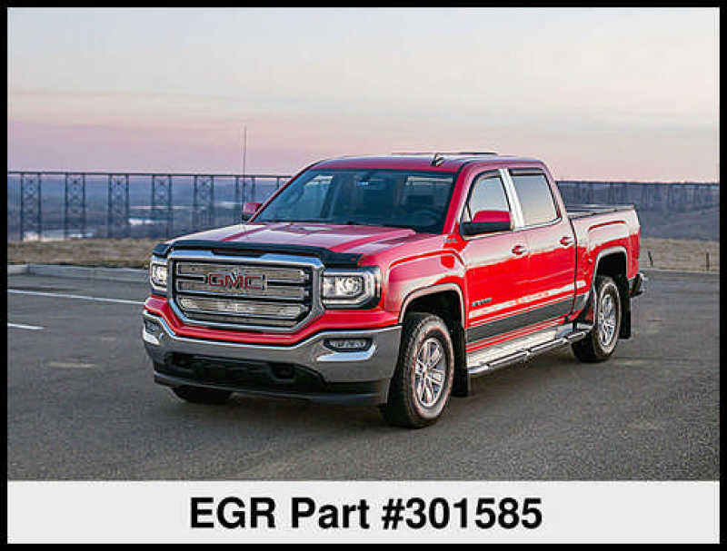 Load image into Gallery viewer, EGR 14+ GMC Sierra Superguard Hood Shield - Matte (301585)
