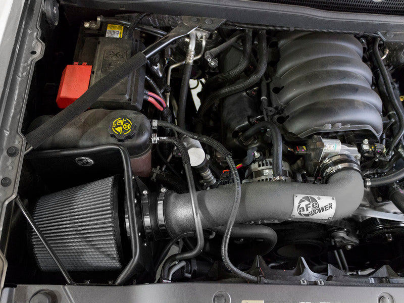 Load image into Gallery viewer, aFe Magnum FORCE Pro DRY S Stage-2 Intake 14-17 GM Silverado/Sierra 1500 5.3L/6.2L w/ Electric Fan
