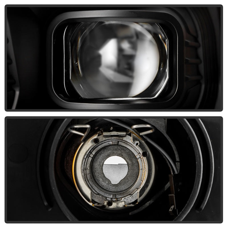 Load image into Gallery viewer, Spyder 19-22 Dodge Ram 2500 (Halogen Only) Projector Headlights - Black PRO-YD-DR19HDHALSI-SEQ-BK
