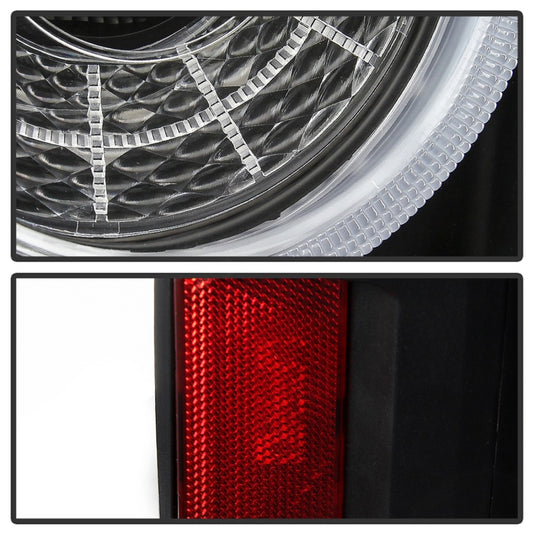 Spyder 19-20 Jeep Wrangler - Full LED Tail Lights - Seq Turn Signal - Black ALT-YD-JW19-SEQ-BK