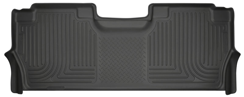 Load image into Gallery viewer, Husky Liners 21-23 Ford F-150 CC SC / 2017 Ford SD CC WeatherBeater Rear Floor Liners - Black
