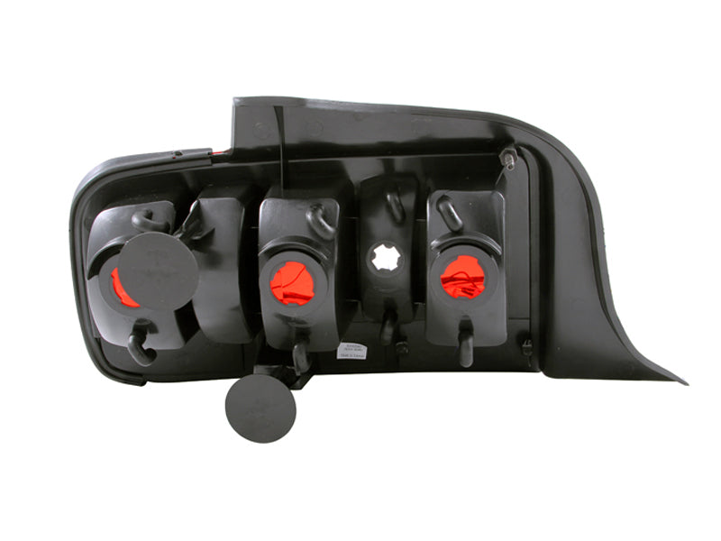 Load image into Gallery viewer, ANZO 2005-2009 Ford Mustang Taillights Red/Clear - 2010 Style
