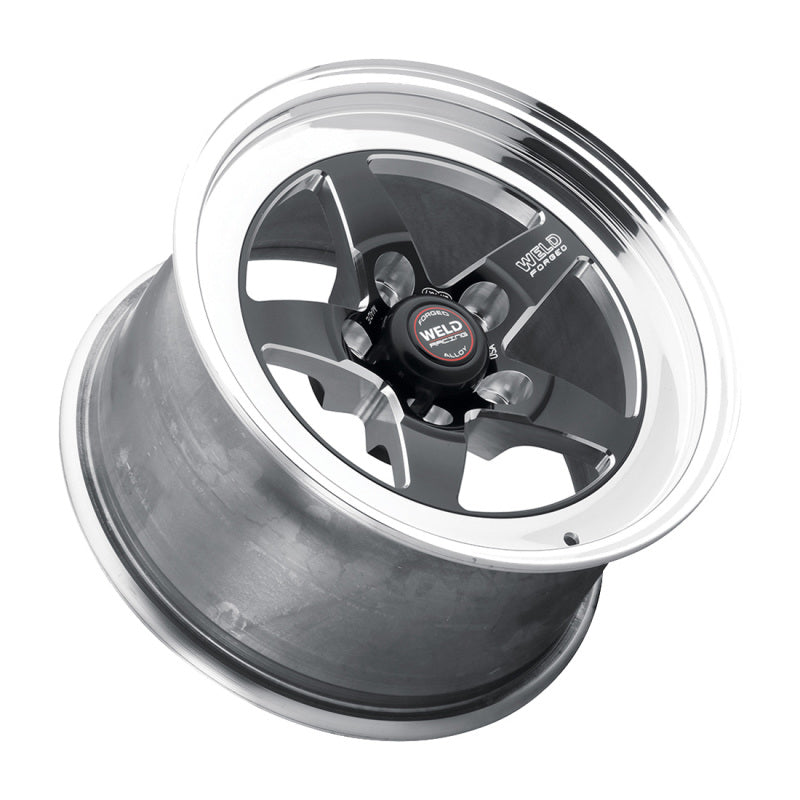 Load image into Gallery viewer, Weld S71 15x11.33 / 5x4.5 BP / 7.5in. BS Black Wheel (Medium Pad) - Non-Beadlock
