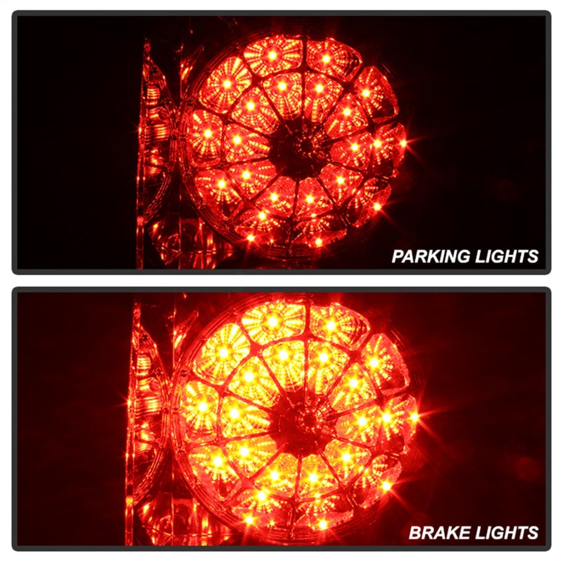 Load image into Gallery viewer, Spyder Toyota Tundra 07-13 LED Tail lights Chrome ALT-YD-TTU07-LED-C
