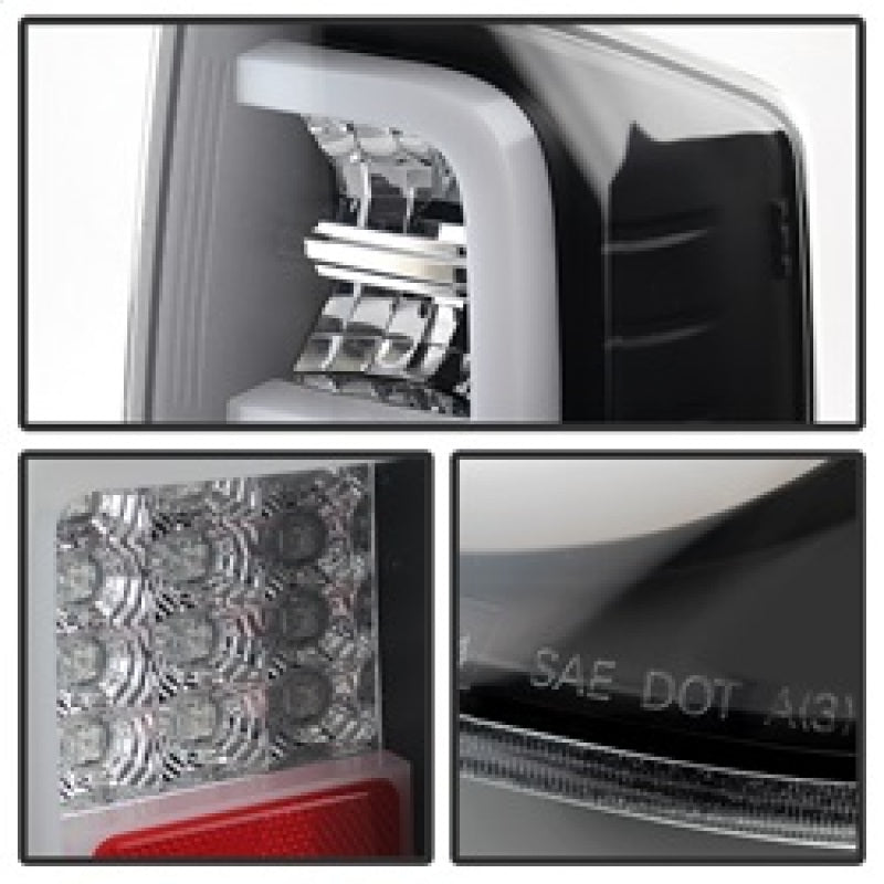 Load image into Gallery viewer, Spyder Toyota Tundra 2014-2016 Light Bar LED Tail Lights Black ALT-YD-TTU14-LED-BK
