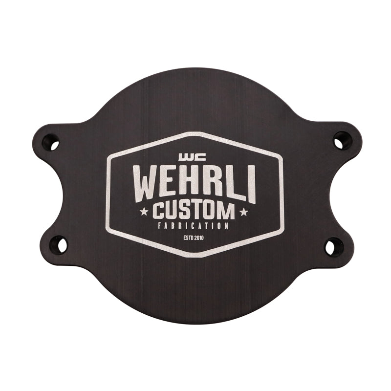 Load image into Gallery viewer, Wehrli 01-16 Chevrolet 6.6L Duramax Valley CP3 Block Off Plate
