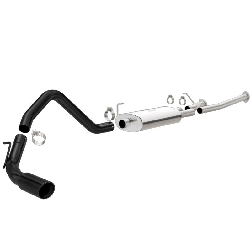 Load image into Gallery viewer, MagnaFlow Cat-Back Exhaust 14-16 Toyota Tundra V8 4.6/5.7L 3in SS Black Tips Single Side Exit
