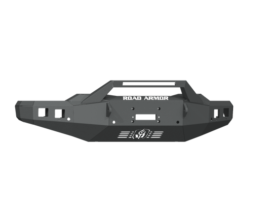 Road Armor 2020 Chevy 2500HD Stealth Front Winch Bumper w/Pre-Runner Guard - Tex Blk