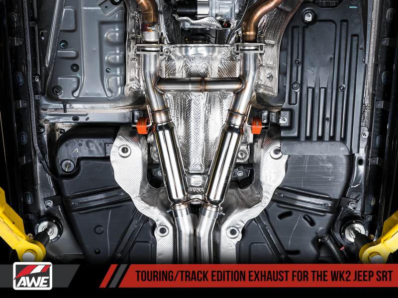 Load image into Gallery viewer, AWE Tuning 2020 Jeep Grand Cherokee SRT Touring Edition Exhaust - Chrome Silver Tips
