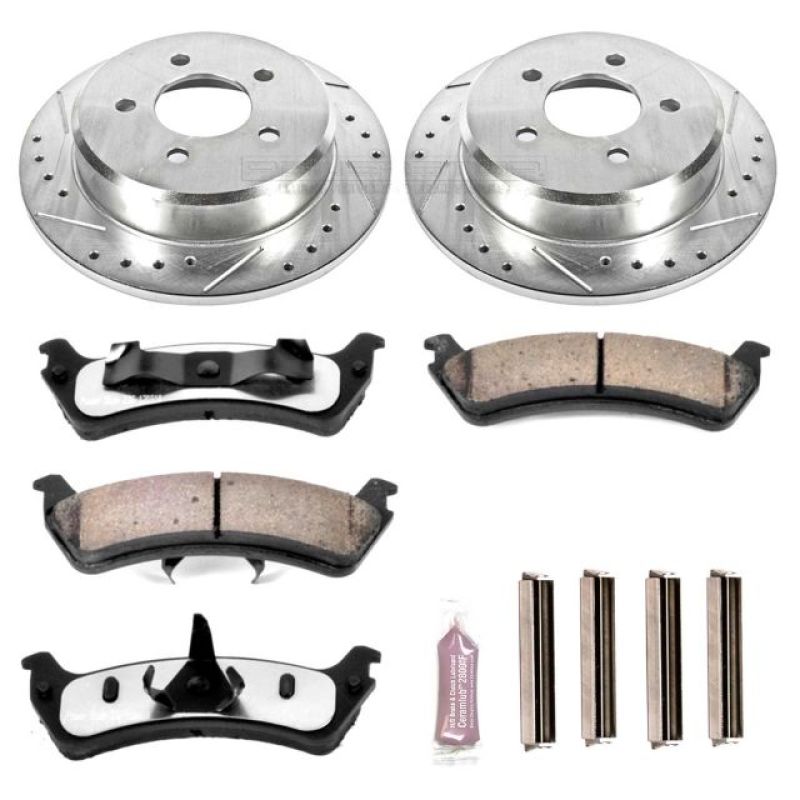 Load image into Gallery viewer, Power Stop 95-01 Ford Explorer Rear Z36 Truck &amp; Tow Brake Kit
