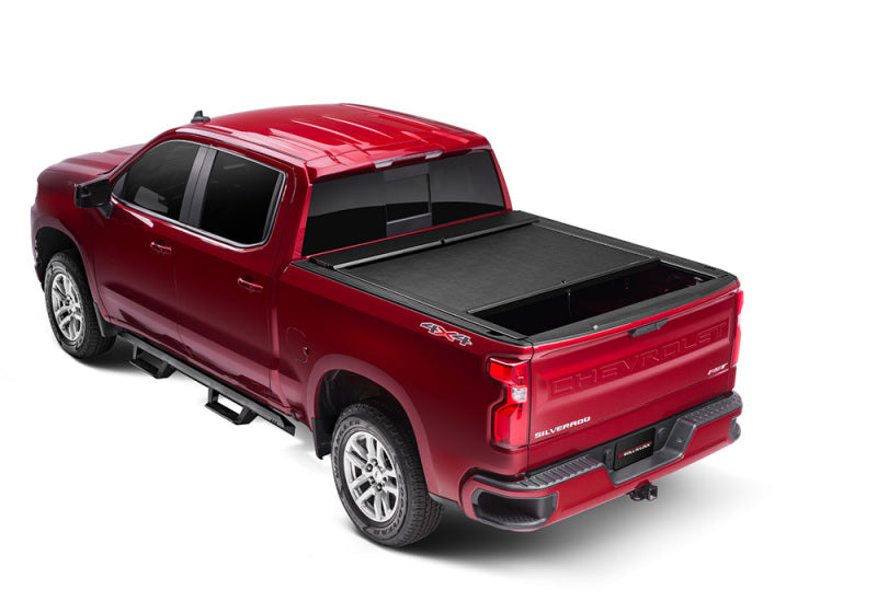 Load image into Gallery viewer, Roll-N-Lock 2019 Chevrolet Silverado 1500&amp; GMC Sierra 1500 96.5in M-Series Retractable Tonneau Cover
