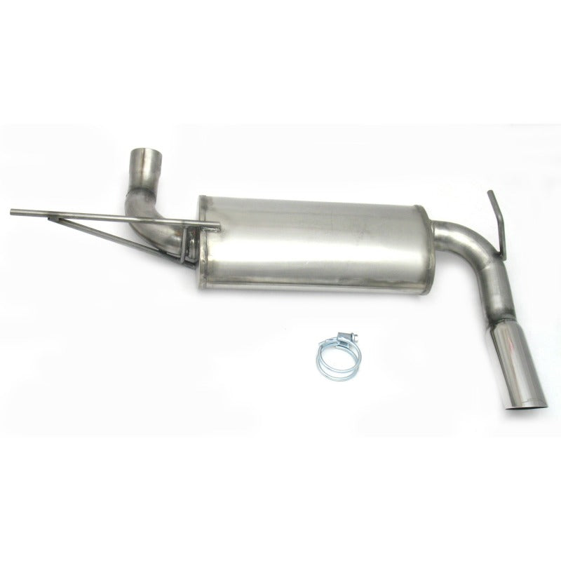 Load image into Gallery viewer, JBA 07-18 Jeep Wrangler JK 3.8L/3.6L 409SS Single Rear Exit Axle Back Exhaust
