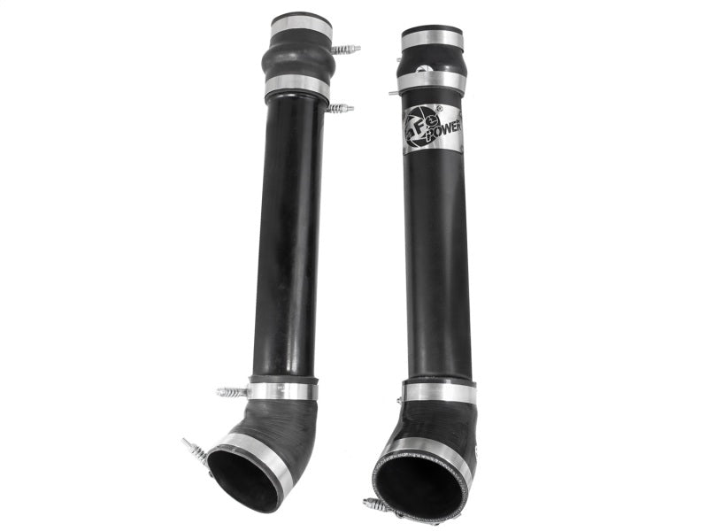 Load image into Gallery viewer, aFe Bladerunner Intercoolers I/C Tube 3.5in (Cold Side) Dodge Trucks  94-02 5.9L (Blk)
