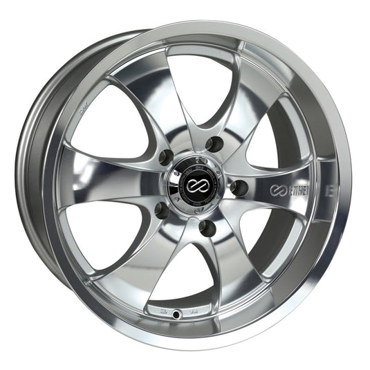 Enkei M6 Universal Truck & SUV 18x8.5 30mm Offset 6x135 Bolt Pattern 87mm Bore Mirror Finish Wheel