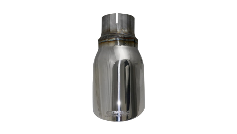 Load image into Gallery viewer, Corsa Single Universal 2.5in Inlet / 4in Outlet Polished Pro-Series Tip Kit
