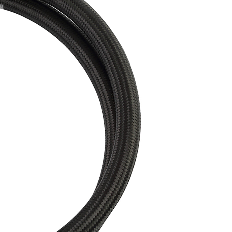 Load image into Gallery viewer, Mishimoto 3Ft Stainless Steel Braided Hose w/ -6AN Fittings - Black
