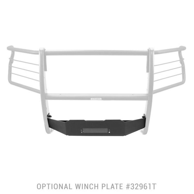 Load image into Gallery viewer, Go Rhino 18-20 Ford F-150 3100 Series StepGuard Winch Plate Kit (Req. 3296T or 3296MT) - Tex. Black
