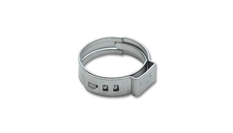 Load image into Gallery viewer, Vibrant One Ear Stepless Pinch Clamps 14.5-17.0mm clamping range (Pack of 10) SS 7mm band width

