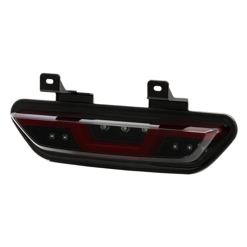 Load image into Gallery viewer, Spyder 15-16 Ford Mustang LED Reverse Lights - Black Smoke w/ Red Bar (ALT-YD-FM15RED-REV-BSM)
