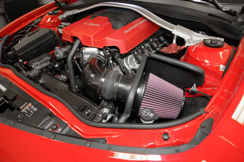 Load image into Gallery viewer, K&amp;N FIPK Carbon Fiber 2014 Chevy Camaro ZL1 V8 6.2L Performance Intake Kit
