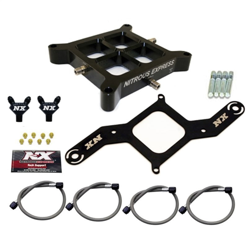 Load image into Gallery viewer, Nitrous Express 4150 Crossbar Nitrous Plate Conversion Stage 6
