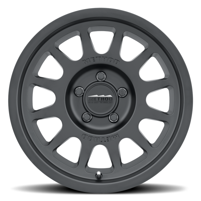 Load image into Gallery viewer, Method MR703 17x8.5 +35mm Offset 5x150 110.5mm CB Matte Black Wheel
