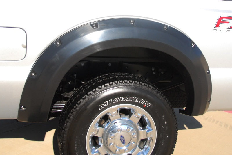 Load image into Gallery viewer, Lund 11-16 Ford F-250 RX-Rivet Style Textured Elite Series Fender Flares - Black (2 Pc.)
