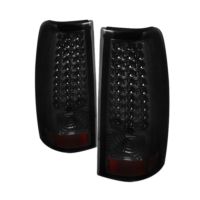 Load image into Gallery viewer, xTune Chevy Silverado 1500/25003500 03-06 LED Tail Lights Smoke ALT-ON-CS03-LED-SM

