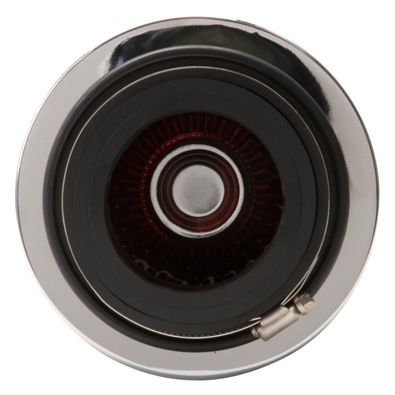 Load image into Gallery viewer, Edelbrock Air Filter Pro-Flo Series Conical 3 7In Tall Red/Chrome
