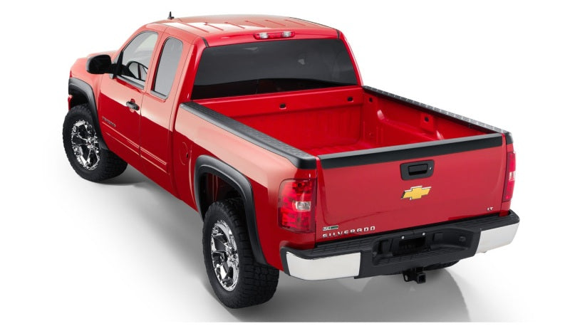 Load image into Gallery viewer, Bushwacker 07-13 Chevy Silverado 1500 Fleetside Bed Rail Caps 69.3in Bed - Black
