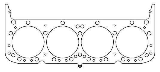 Cometic Chevy Small Block 4.100 inch Bore .075 inch MLS-5 Head Gasket (18 or 23 Deg. Heads)