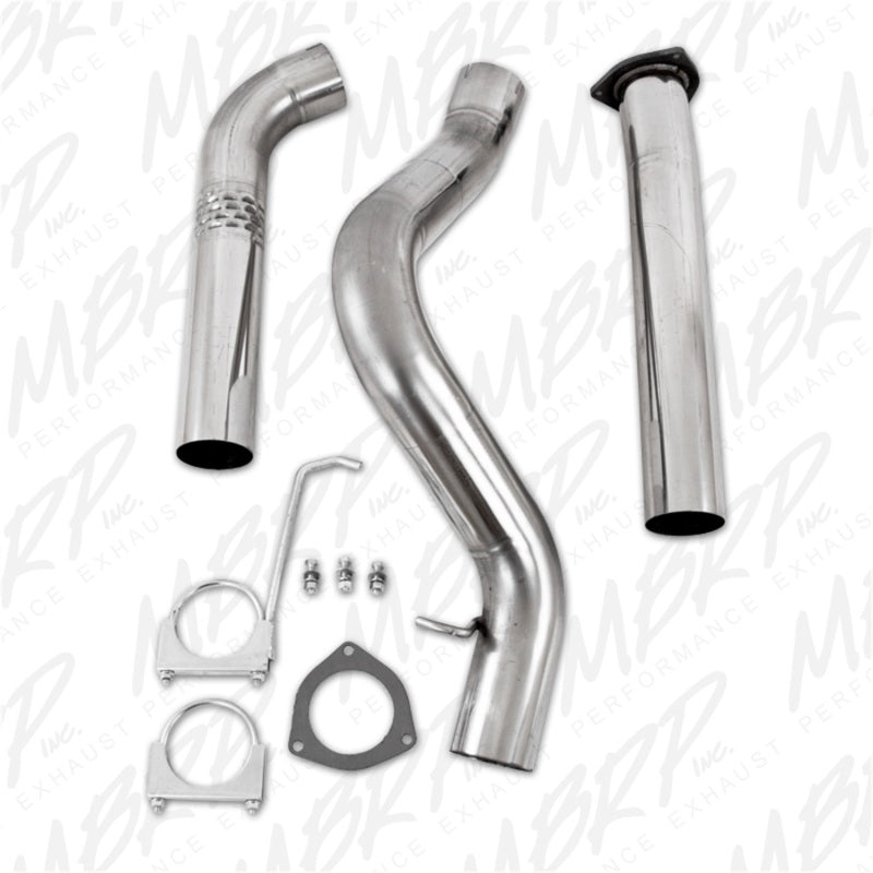 Load image into Gallery viewer, MBRP 07-10 Chevy/GMC 2500/3500 Duramax LMM 4in Filter Back Single Side T409 No Muffler
