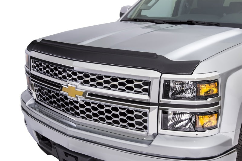 Load image into Gallery viewer, AVS 07-13 Chevy Silverado 1500 Aeroskin II Textured Low Profile Hood Shield - Black
