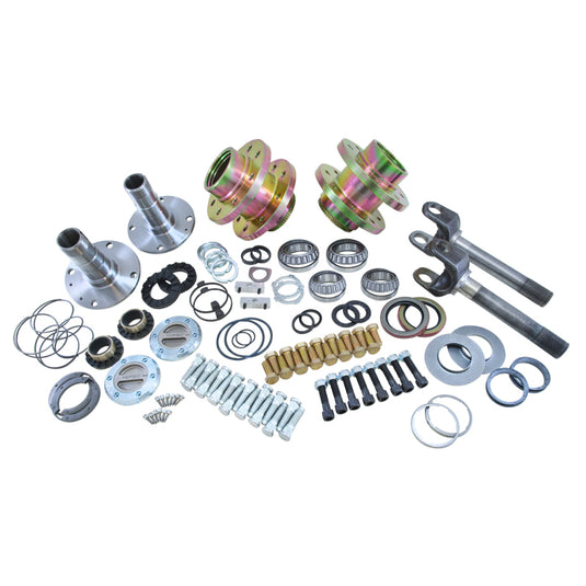 Yukon Gear Spin Free Locking Hub Conversion Kit For Dana 30/Dana 44 TJ/XJ/YJ 27 Spline/5 X 4.5