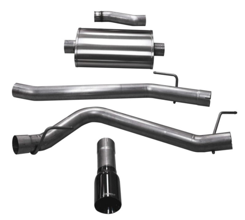 Load image into Gallery viewer, Corsa 2020-2025 Jeep Gladiator JT 3.6L Single Side Exit Cat-Back Exhaust w/ Single 4in Polished Tip
