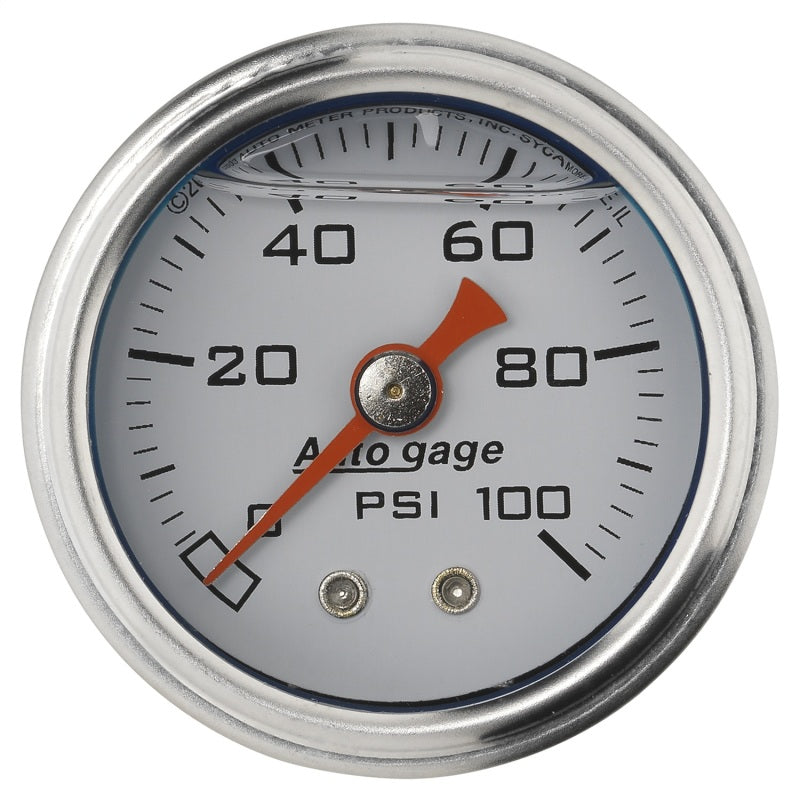 Load image into Gallery viewer, Autometer 1.5 inch Fuel Pressure Gauge 0-100 PSI
