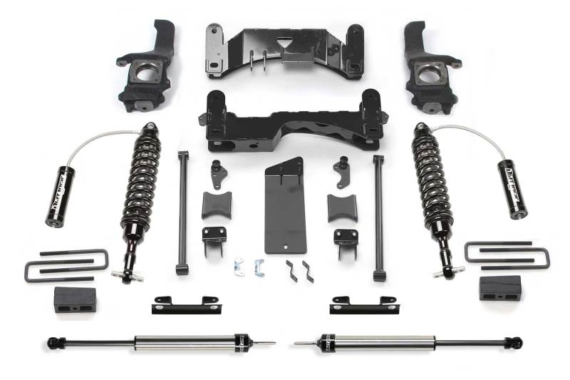 Load image into Gallery viewer, Fabtech 07-15 Toyota Tundra 2/4WD 6in Perf Sys w/Dlss 2.5C/O Resi &amp; Rr Dlss
