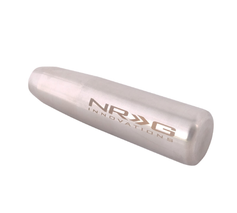 Load image into Gallery viewer, NRG Universal Short Shifter Knob - 5in. Length / Heavy Weight 1.27Lbs. - Silver
