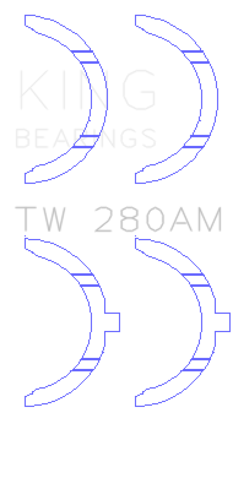 Load image into Gallery viewer, King Engine Bearings Toyota 1E/2E Thrust Washer Set
