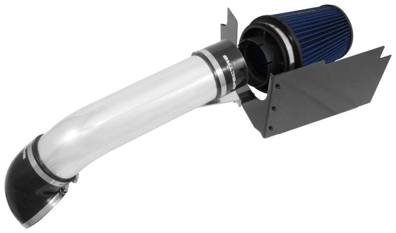 Load image into Gallery viewer, Spectre 99-07 GM Truck V8-4.8/5.3/6.0L F/I Air Intake Kit - Clear Anodized w/Blue Filter
